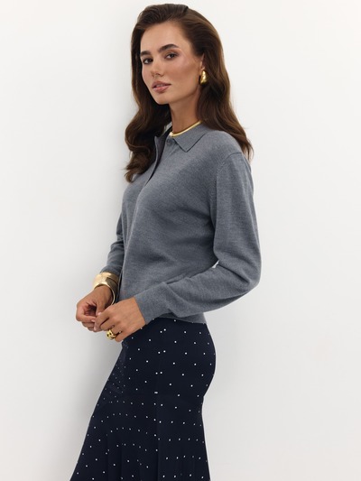 Поло из шерсти мериноса