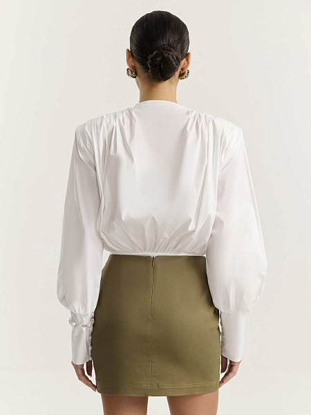 Рубашка-боди из итальянского хлопка