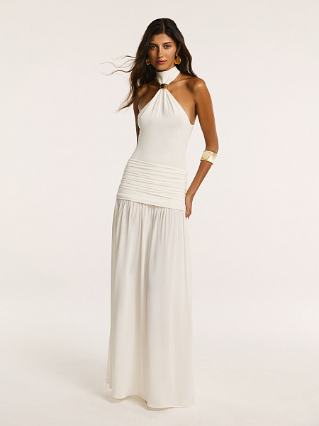 Платье макси Biancolina