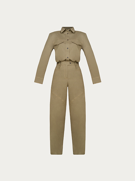 Комбинезон из итальянского хлопка Olive Branch