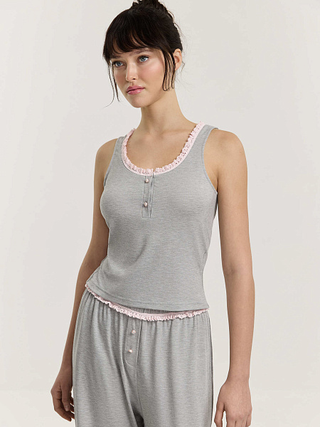 Майка из вискозы Silence