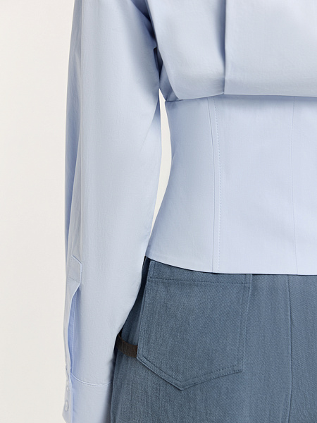 Рубашка из итальянского хлопка Pajarita