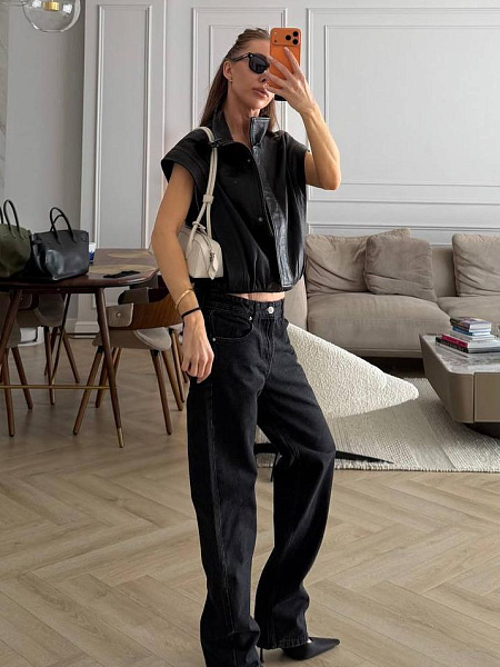 Джинсы на средней посадке