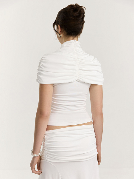 Топ с накидкой