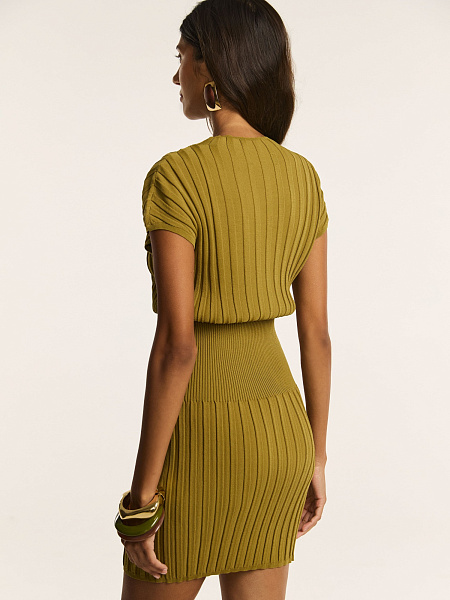 Фактурное платье из итальянской вискозы