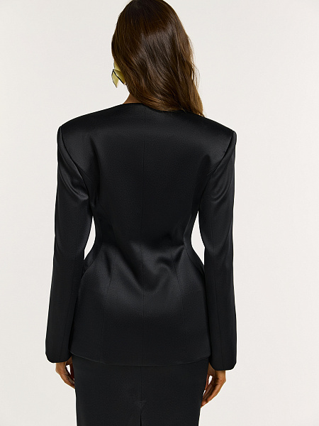 Приталенный жакет Brisa de Satén