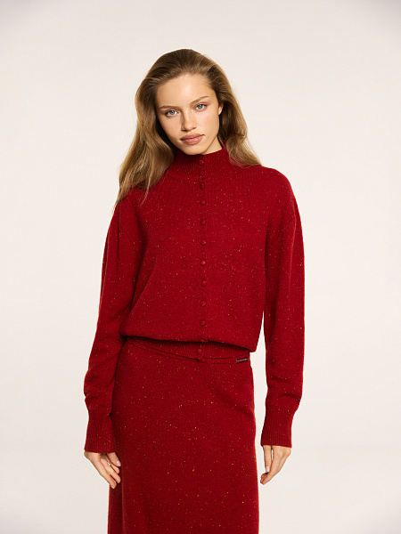 Кардиган из шерсти австралийского мериноса Mulberry