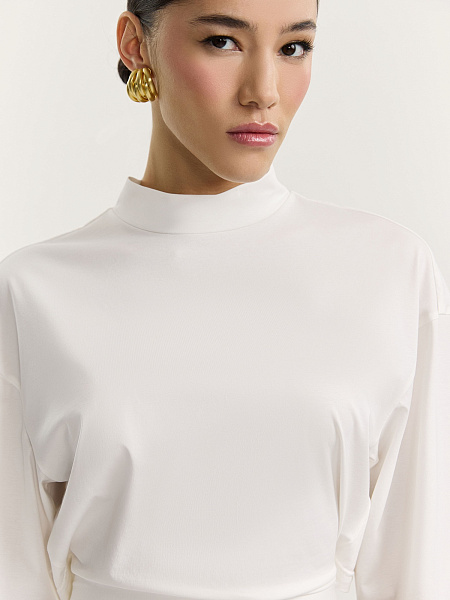 Лонгслив с завязками