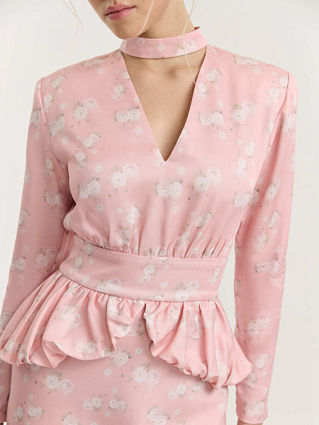 Платье миди Spring Flower