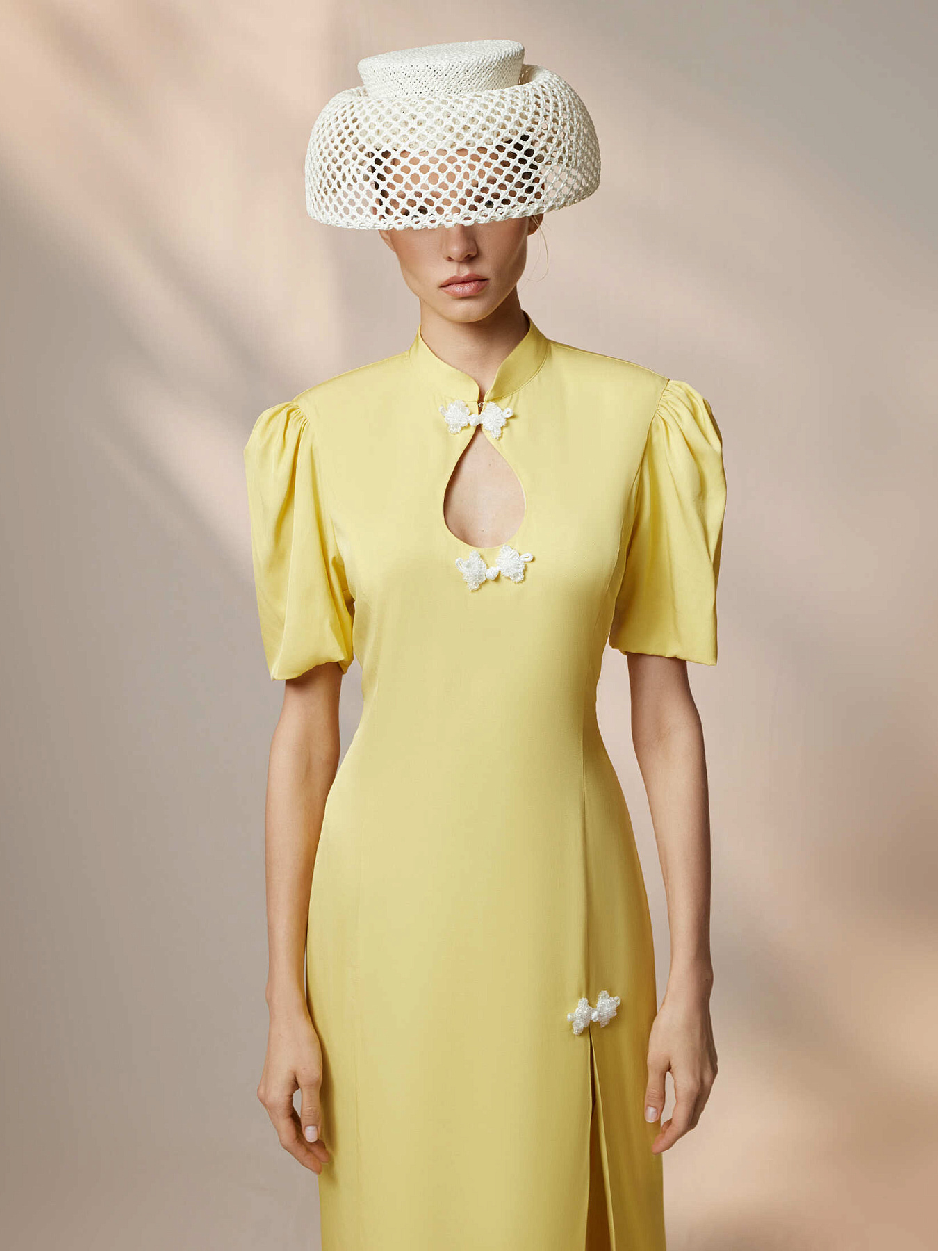Платье макси Yellow Jade