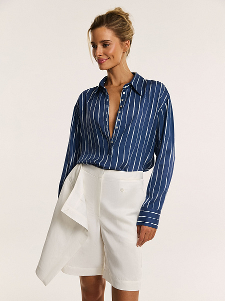 Бермуды на запах из итальянского льна