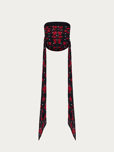 Корсет из итальянского шифона Gamble