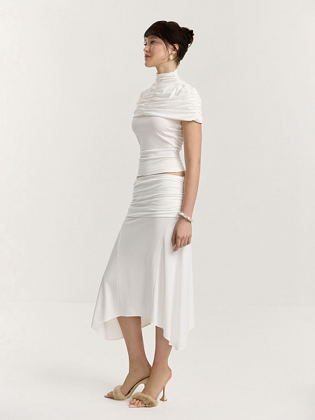 Топ с накидкой