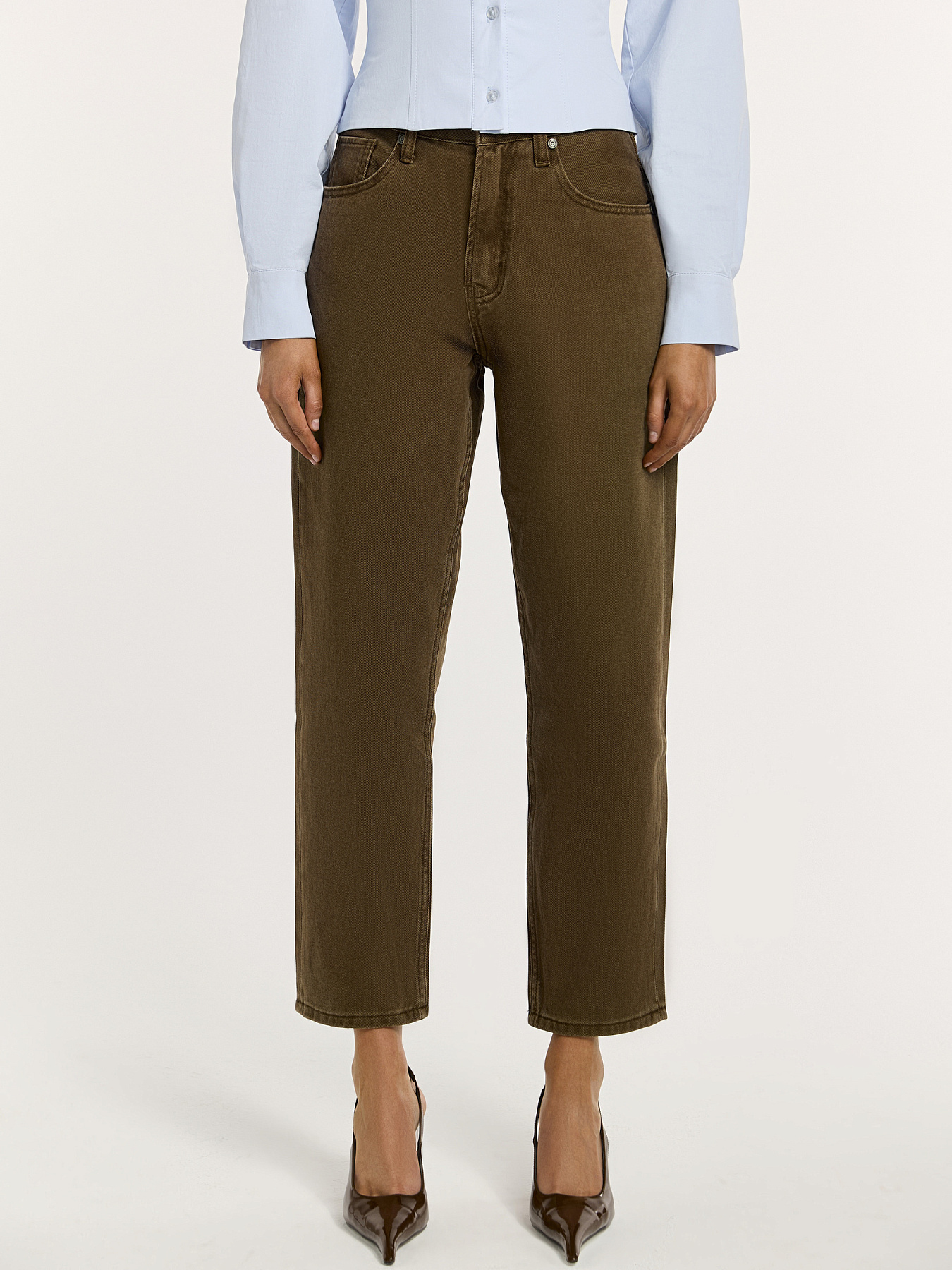 Укороченные джинсы 2011