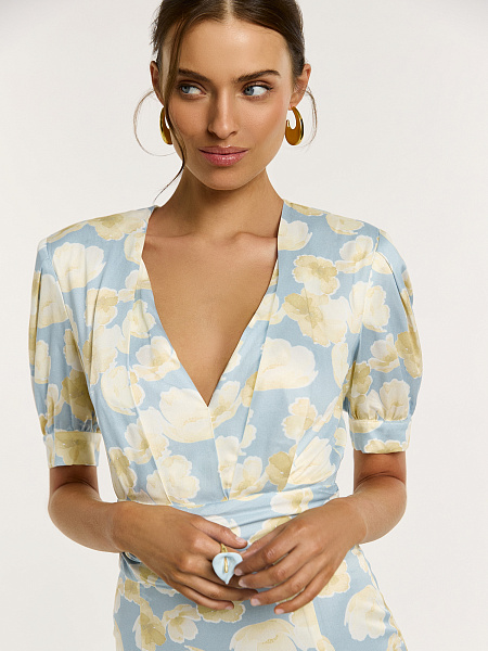 Платье из итальянской вискозы Azules