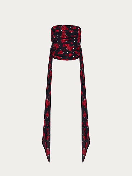 Корсет из итальянского шифона Gamble