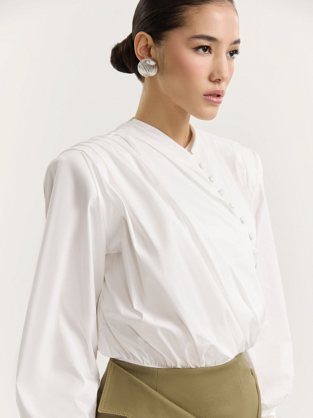 Рубашка-боди из итальянского хлопка