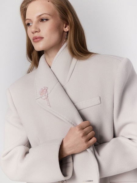 Двубортное пальто Fleur