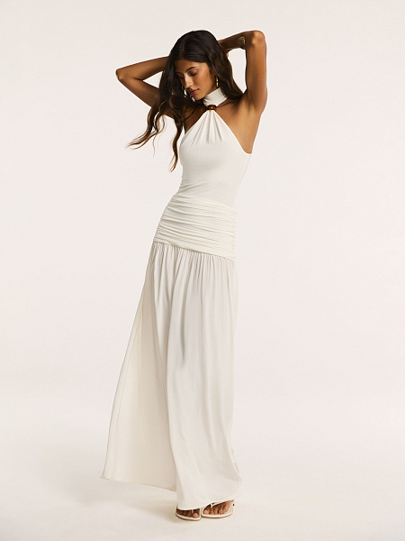 Платье макси Biancolina