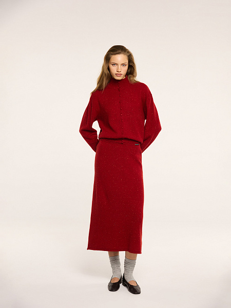 Юбка из шерсти австралийского мериноса Mulberry
