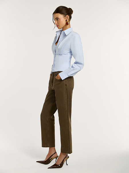 Укороченные джинсы 2011