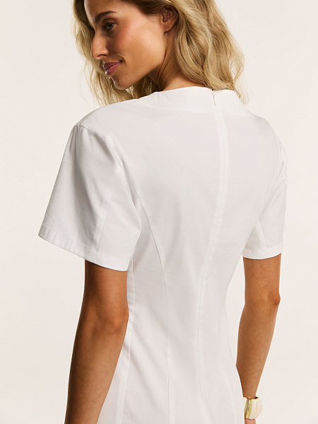 Платье макси из итальянского хлопка