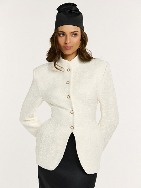 Жакет из итальянского жаккарда