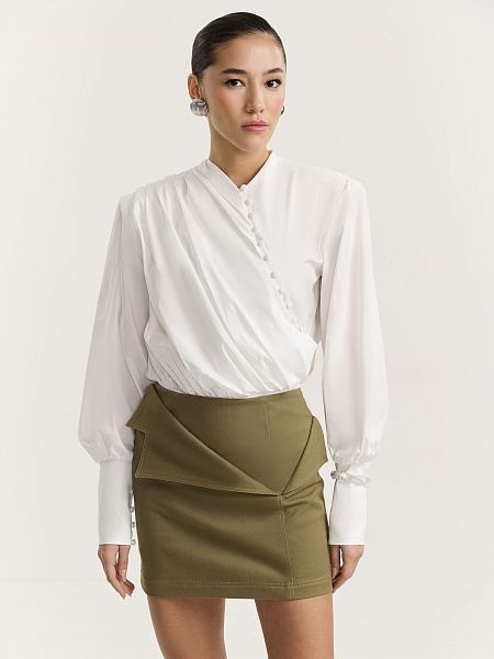 Рубашка-боди из итальянского хлопка