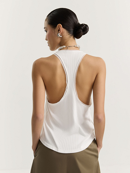 Майка свободного кроя из итальянской вискозы