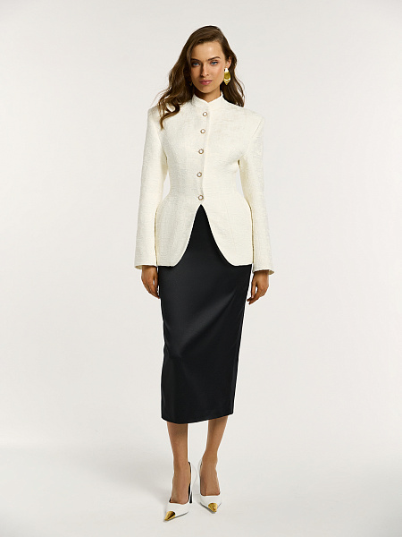 Жакет из итальянского жаккарда