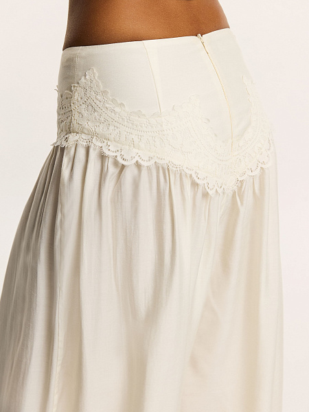 Шаровары Carezza с кружевной вставкой