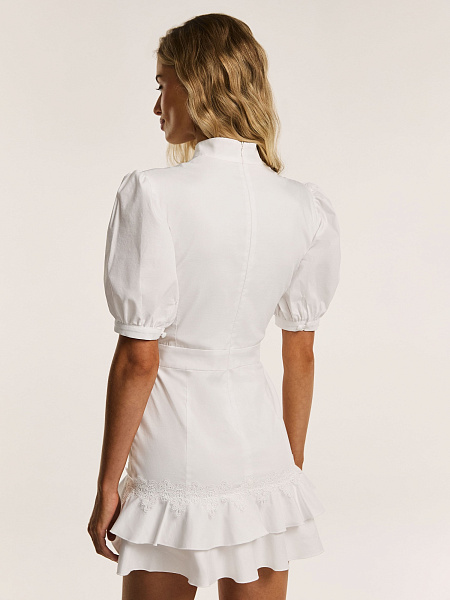 Платье мини из итальянского хлопка