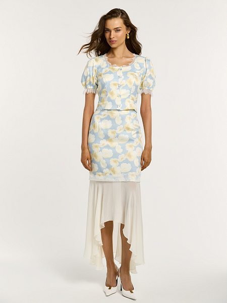 Юбка из итальянской вискозы Azules