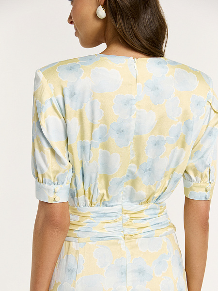 Платье из итальянской вискозы Amarillas